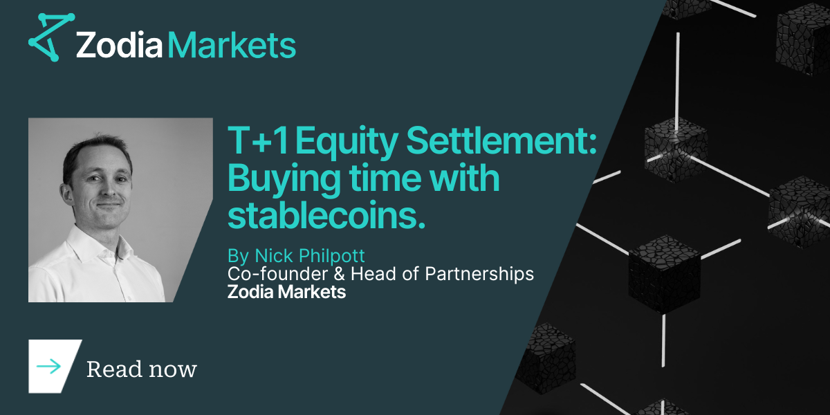 T+1 Equity Settlement: Buying time with stablecoins